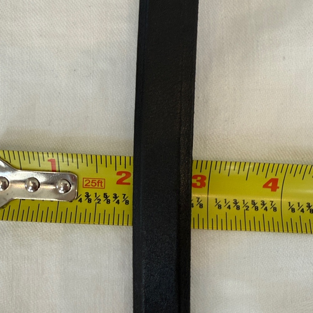 Carlisle black leather & gold variegated 7 piece buckle size large - Picture 11 of 12
